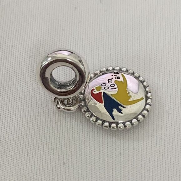 Pandora Colombia Exclusive Charm Dangle Pendant, S925 Silver Bracelets - Picture 3 of 4